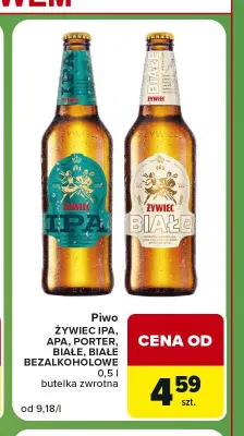 Piwo Żywiec porter promocja w Carrefour Express