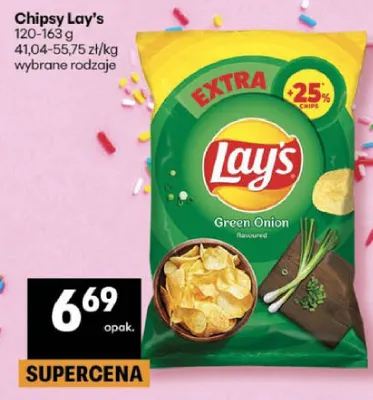 Chipsy Lay's promocja w Delikatesy Centrum