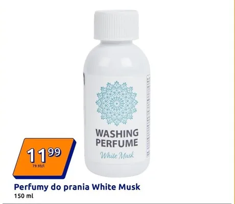 Perfumy do prania White Musk promocja w Action