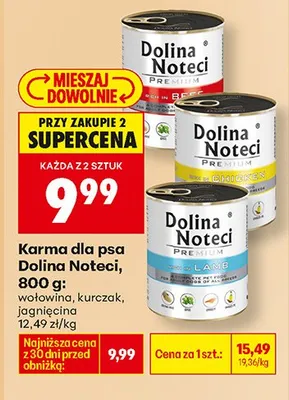 Karma dla psa wołowina promocja w Biedronka