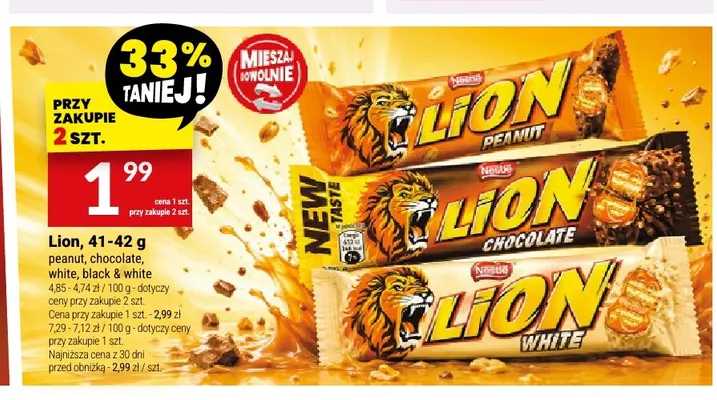 Baton Lion Chocolate promocja w Twój Market