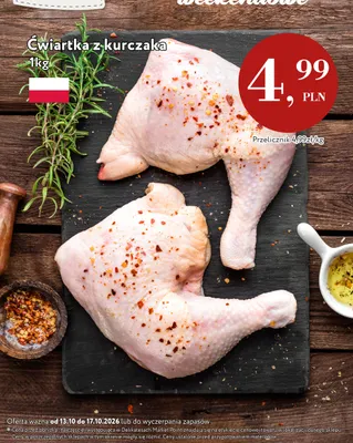 Ćwiartka z kurczaka promocja w Market Point