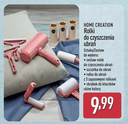 Rolki do czyszczenia ubrań Home Creation promocja w Aldi