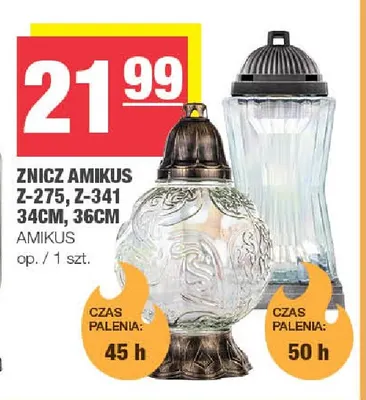 Znicz Amikus Z-275 34 cm promocja w SPAR