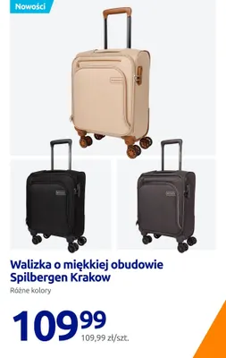 Walizka o miękkiej obudowie Spilbergen Krakow promocja w Action