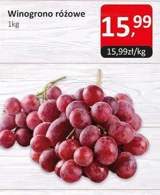 Winogrono różowe promocja w Market Point