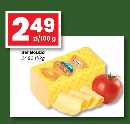 Ser Gouda Mlekpol promocja w emma MARKET