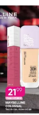 Tusz do rzęs MAYBELLINE Colossal promocja w Drogerie Koliber