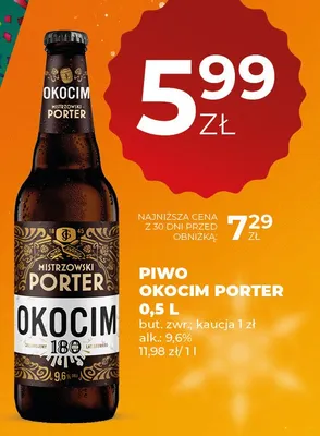 Piwo promocja w Duży Ben