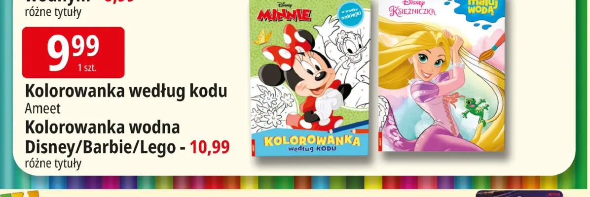 Kolorowanka wodna Barbie Ameet promocja w Leclerc