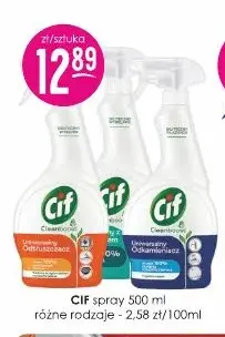 Spray Cif promocja w Drogerie Jasmin
