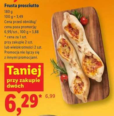 Frusta prosciutto promocja w Lidl