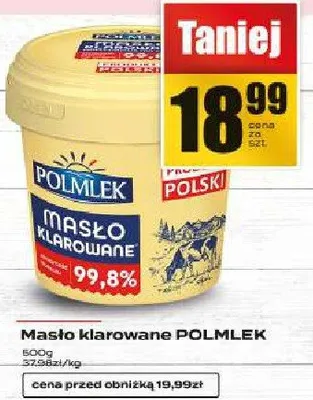 Masło klarowane promocja w Supeco