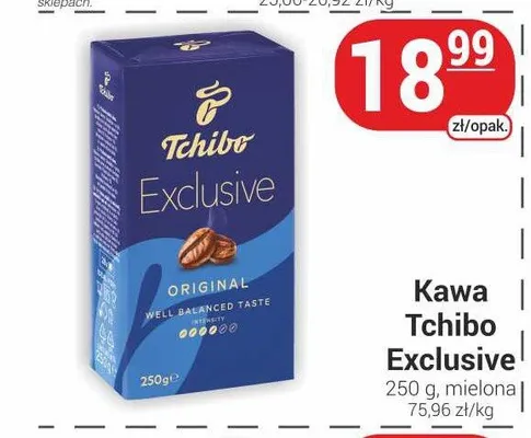 Kawa mielona Tchibo Exclusive promocja w Delikatesy Sezam