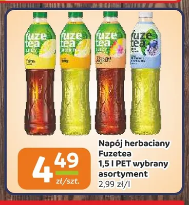 Napój herbaciany Fuzetea promocja w Gama