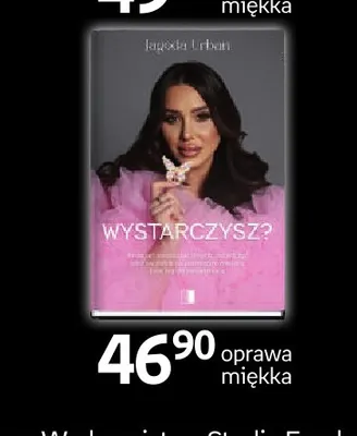 Książka Wystarczysz? Jagoda Urban promocja w Empik