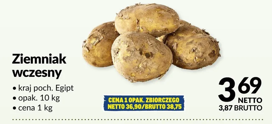 Ziemniak wczesny promocja w Makro