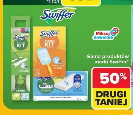 Zestaw miotełka do kurzu Swiffer Duster Kit promocja w Carrefour Market