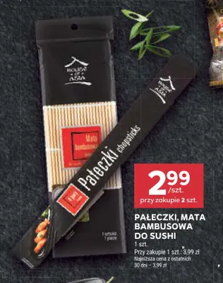Mata bambusowa do sushi House of Asia promocja w Stokrotka