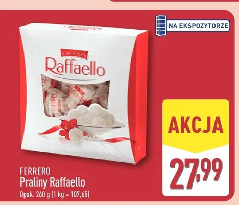 Praliny Raffaello promocja w Aldi