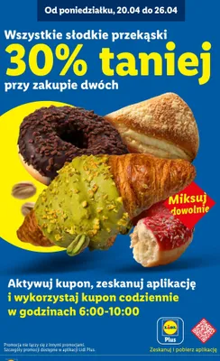 Słodkie przekąski promocja w Lidl
