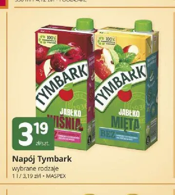 Napój Tymbark Jabłko Wiśnia promocja w Marketvita