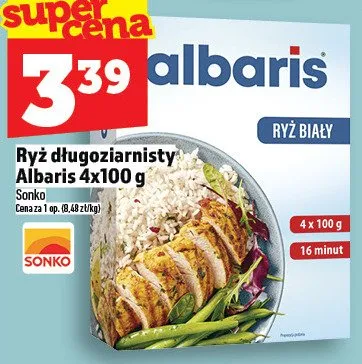 Ryż długoziarnisty Albaris ryż biały promocja w TOPAZ
