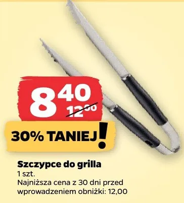 Szczypce do grilla promocja w Netto