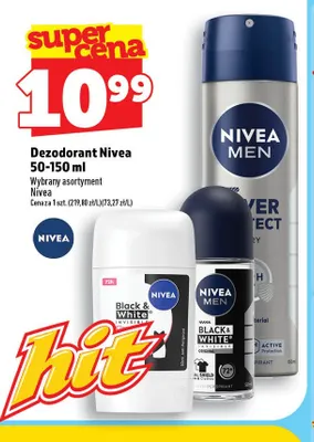 Dezodorant Nivea promocja w TOPAZ