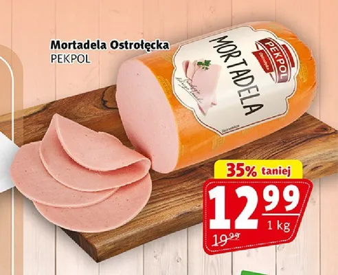 Mortadela Ostrołęcka Pekpol promocja w Prim Market