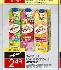 Napój Jabłko Mięta Hortex promocja w Wafelek