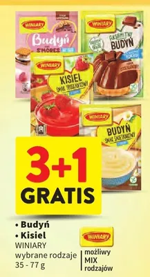 Kisiel wybrane rodzaje promocja w Intermarche