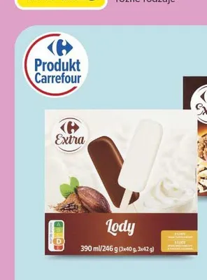 Lody Carrefour Extra promocja w Carrefour
