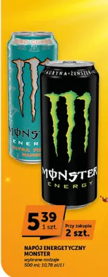 Napój energetyczny Monster Energy Ultra Fiesta Mango promocja w ABC