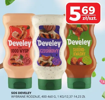 Sos 1000 wysp, czosnkowy, słodko-kwaśny promocja w Top Market