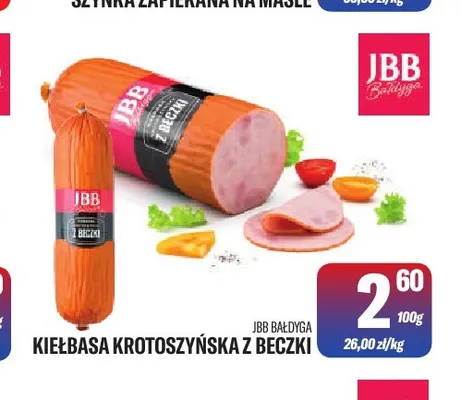 Kiełbasa krotoszyńska z beczki promocja w Tomi Markt