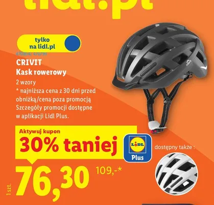 Kask rowerowy promocja w Lidl