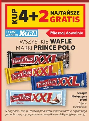 Wafelek Prince Polo Classic XXL promocja w Kaufland