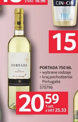 Wino Portada promocja w Selgros