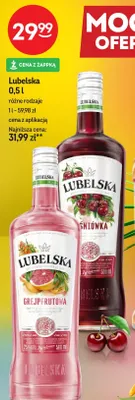 Wódka smakowa Lubelska Grejpfrutowa promocja w Żabka