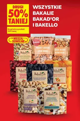 Migdały łuskane Bakello promocja w Biedronka