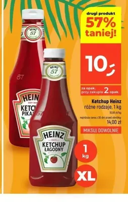 Ketchup Heinz łagodny promocja w Dealz