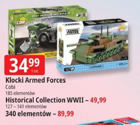Klocki Armed Forces promocja w Leclerc