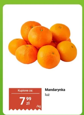 Mandarynka luz promocja w Dino