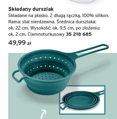 Składany durszlak promocja w Tchibo