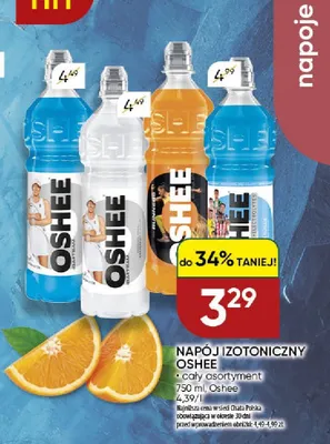 Napój izotoniczny Oshee Zero promocja w Chata Polska