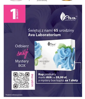 Mystery Box Ava Laboratorium promocja w Hebe