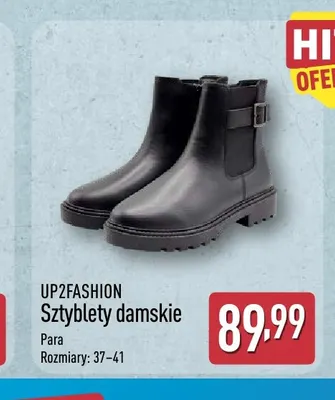 Sztyblety damskie Up2fashion promocja w Aldi