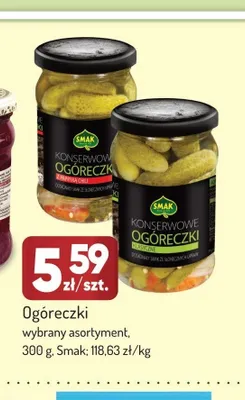 Ogóreczki konserwowe klasyczne Smak promocja w Avita