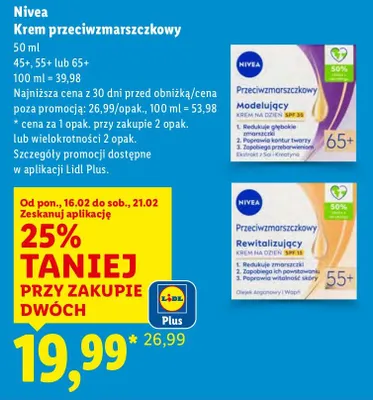 Krem przeciwzmarszczkowy promocja w Lidl